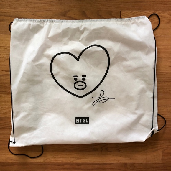 bt21 drawstring bag